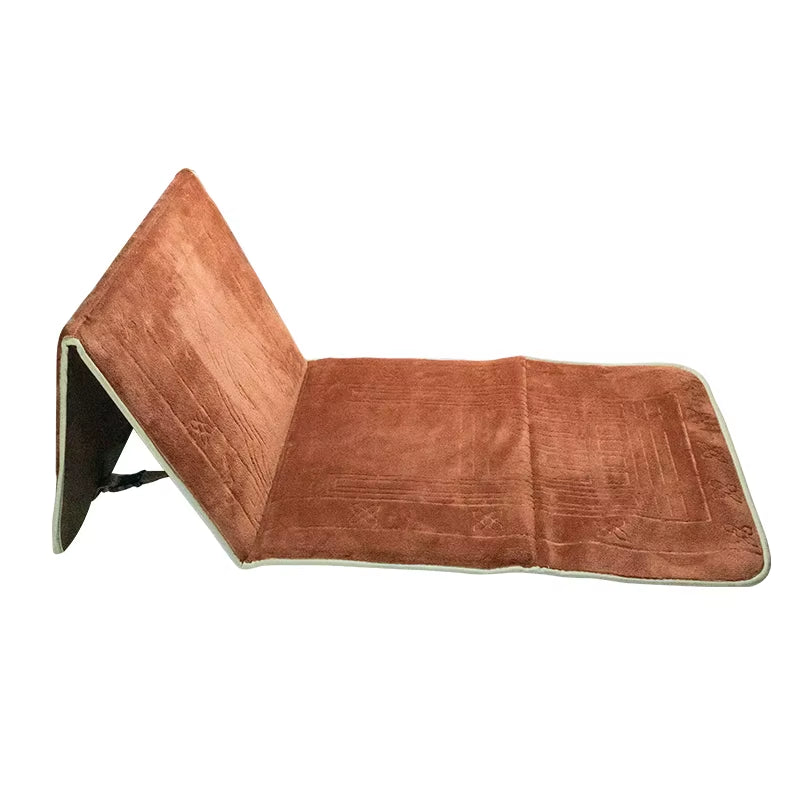 Muslim Prayer Mat Foldable Muslim Carpet Islamic Carpet Pray Mate Backrest Prayer Rug İslamic Carpet Home Tapis De Priere