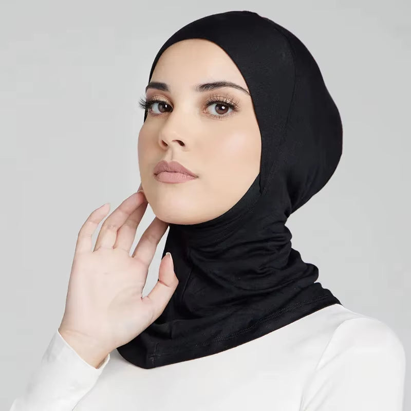 New Muslim Underscarf Inner Hijab Cap Muslim Headscarf Inner Hijab Caps Islamic Underscarf Ninja Hijab Scarf Hat Cap Bone Bonnet