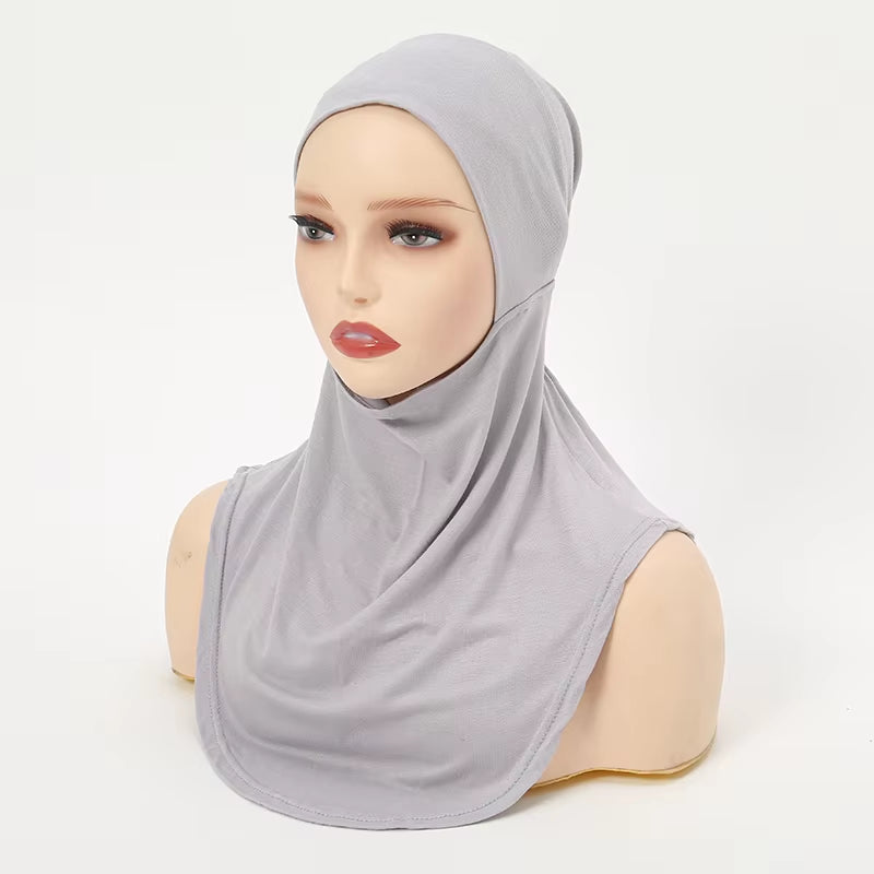 New Muslim Underscarf Inner Hijab Cap Muslim Headscarf Inner Hijab Caps Islamic Underscarf Ninja Hijab Scarf Hat Cap Bone Bonnet