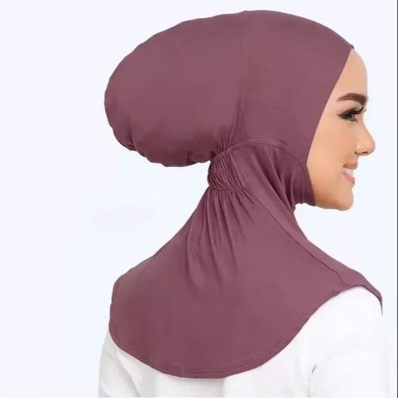 New Muslim Underscarf Inner Hijab Cap Muslim Headscarf Inner Hijab Caps Islamic Underscarf Ninja Hijab Scarf Hat Cap Bone Bonnet