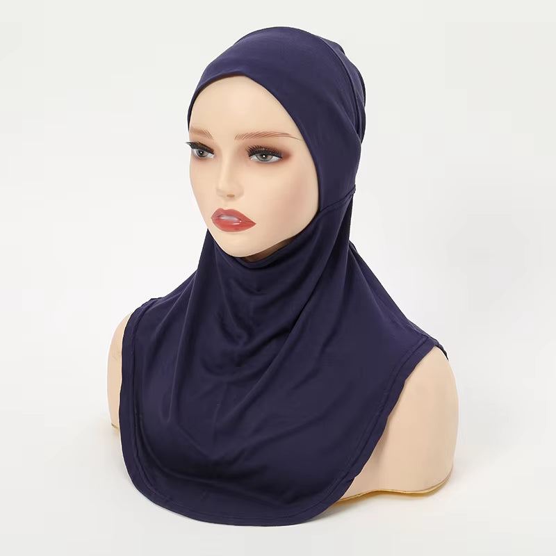 New Muslim Underscarf Inner Hijab Cap Muslim Headscarf Inner Hijab Caps Islamic Underscarf Ninja Hijab Scarf Hat Cap Bone Bonnet