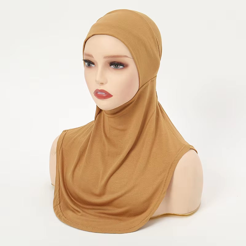 New Muslim Underscarf Inner Hijab Cap Muslim Headscarf Inner Hijab Caps Islamic Underscarf Ninja Hijab Scarf Hat Cap Bone Bonnet