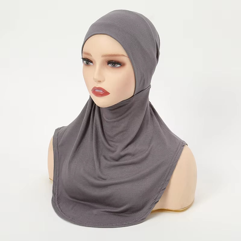 New Muslim Underscarf Inner Hijab Cap Muslim Headscarf Inner Hijab Caps Islamic Underscarf Ninja Hijab Scarf Hat Cap Bone Bonnet