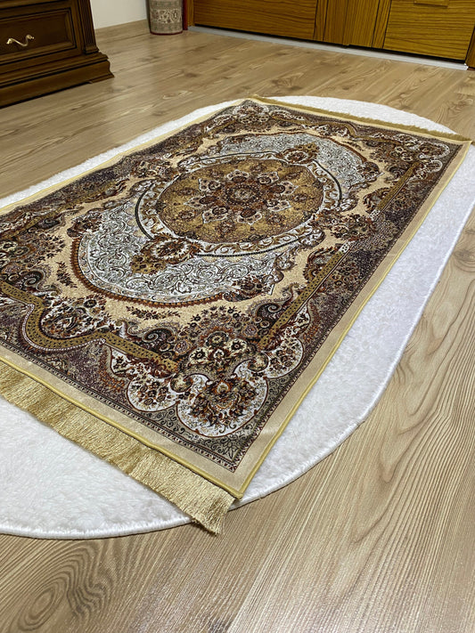 Luxury Prayer Mat, Ramadan Gift, Prayer Rug for Muslim, Sajadah, Premium Islamic Favors Gift, Eid Gift, Wedding Gift, Janamaz, Hajj Gift